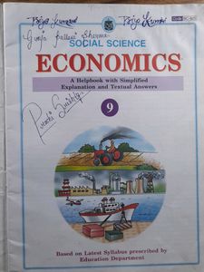 ABHA Social Science Economics For Class 9th