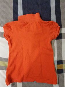 Cute Orange USPA Polo Tee