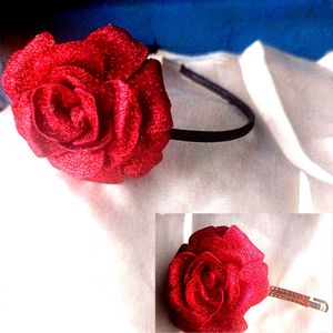 Hair Clip And Headband Combo