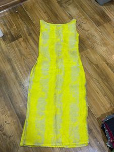 Boat Neck Straight Kurti