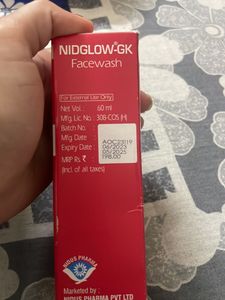 Nidglow-GK Facewash