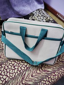 Natural Juco Laptop Bag