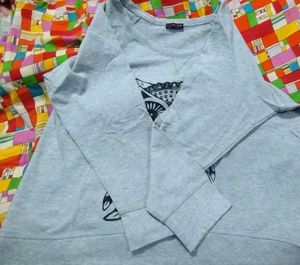 Owl Sweatshirt Grey Colour