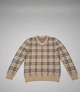 Burberry Checkered Sweater