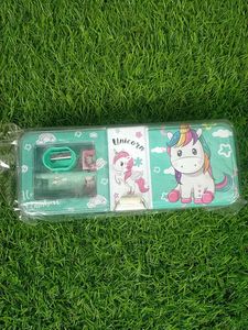 Unicorn Pencil Case With Stationary