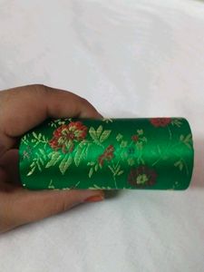 💚✨Green Floral Kisslock Coin Purse🫶