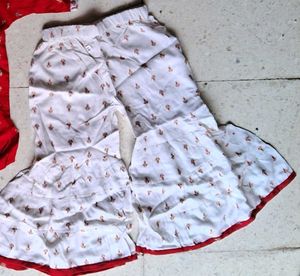 Red &amp; White Kids Outfit