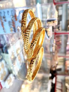 Gold Bangle Set