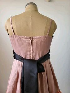Floral Blush Cocktail Dress