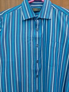 Striped Blue Shirt