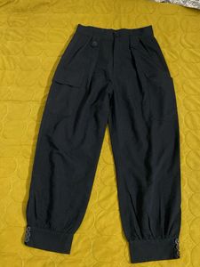 high rise Stylish Black Pants waist 26/28