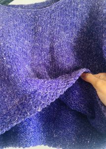Purple Knit Sweater