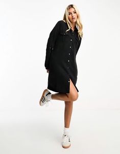 Vero Moda Black Shirt Dress