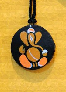 Ganesha Pendant and Earring Set