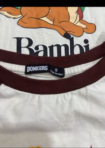 Cute Graphic Tees (Size -S)