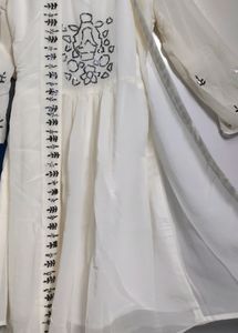 off-white kurta set