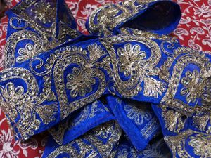 Blue And Golden Lace
