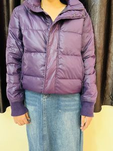 Purple Puffer Jacket