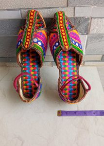 Colorful Ethnic Flats