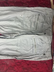 Gray Cargo Pants