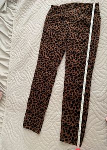 Y2K Animal Print Trousers