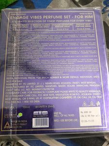 Only For MEN  Unopened Engage Vibes Perfume SetOf4