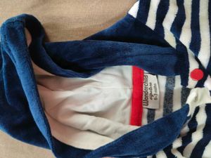 Striped Bear Hoodie Swetar