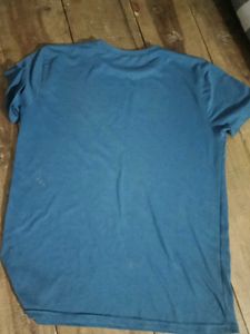 Blue Motorcycle Graphic Tee