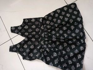 Printed Sleeveless Dress