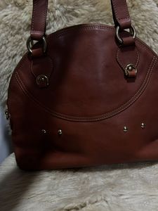 Vintage Viceroy Leather Tote Bag