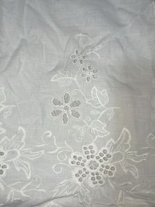 White Top With Flower Work