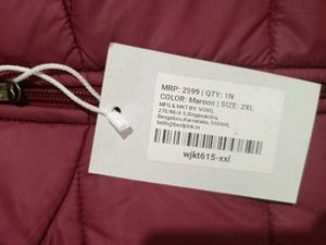 Voxati Puffer Jacket with Hood, XXL Size