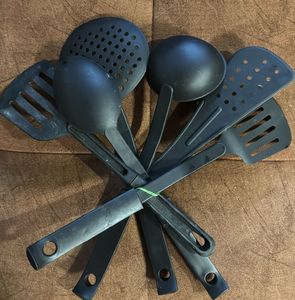 Plastic Non Stick Spatula Set Of 6