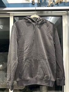 H&M Gray Hoodie (Relaxed Fit - XS)