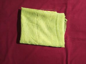 Lime Green women saree