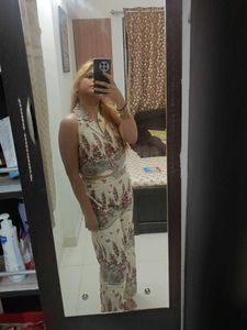 Floral Print Two-Piece Set