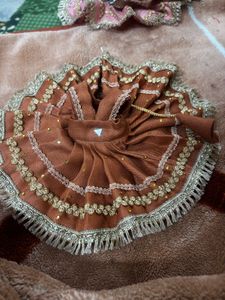 Krishna Dress size 6,7,8 fabric wollen