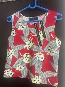 Floral Print Tank Top