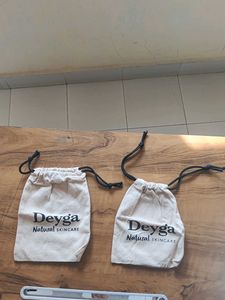 Deyga Natural Skincare Pouches (Set of 2)