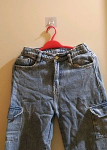Cargo Denim Jeans