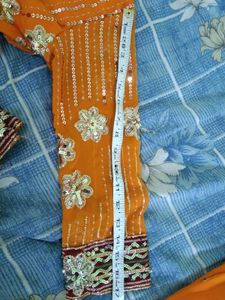 gol kurti with pathiyala