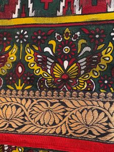 Elegant Warli Printed Saree