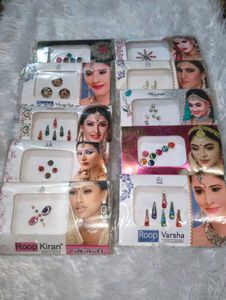 Fancy Bindi Collection combo pack of 10