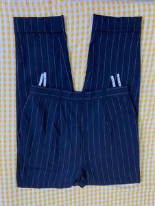 High rise Striped Trousers Waist 30