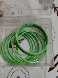 Green Bangles Set