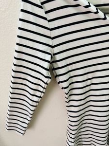Marks &amp; Spencer White Striped Top