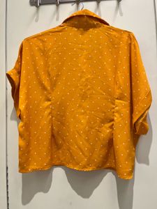 Beautiful Yellowish Crop Top