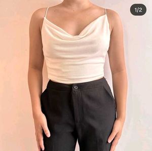 White Spaghetti Strap Top