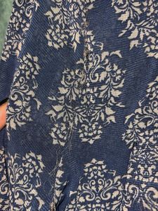 R blue . Button-Down Blouse