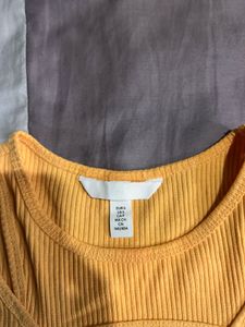 Orange Crop Top